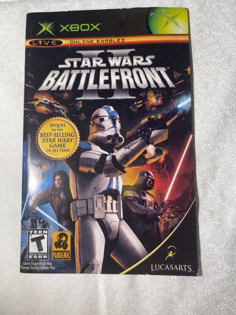 XBox instruction Book Star Wars Battlefront II (MAUAL ONLY) (43)